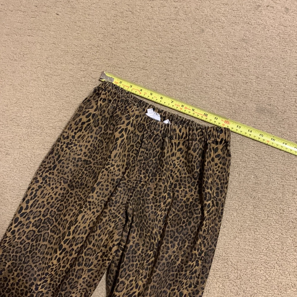 DG2 leopard print jean leggings - Picture 10 of 11